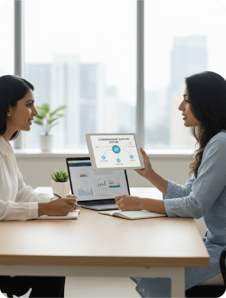 Professional woman representing HeartilyKids educational excellence